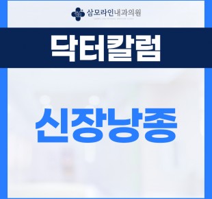 삼모라인내과 - 검진사례 - 신장낭종 증상, 수술 및 보즈니악 분류에 대해